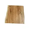 Blat Dąb z Naturalnymi Krawędziami Olejowany 75x65x3,8 cm