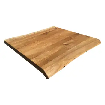 Blat Dąb z Naturalnymi Krawędziami Olejowany 75x65x3,8 cm