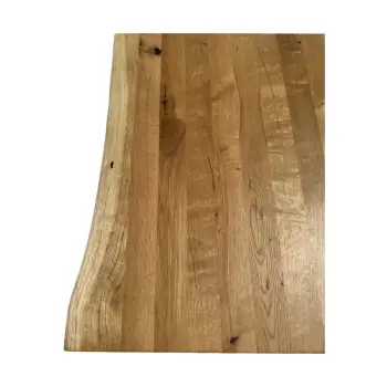 Blat Dąb z Naturalnymi Krawędziami Olejowany 75x65x3,8 cm