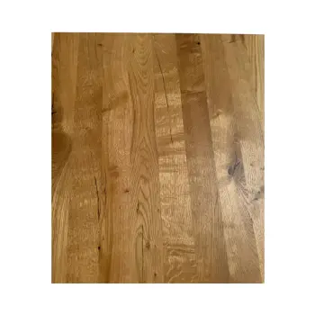 Blat Dąb z Naturalnymi Krawędziami Olejowany 75x65x3,8 cm