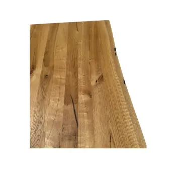 Blat Dąb z Naturalnymi Krawędziami Olejowany 75x65x3,8 cm