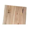 Blat Jesion z Naturalnymi Krawędziami Olejowany 109x53x3,5 cm