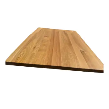 Blat Dąb z Naturalnymi Krawędziami Olejowany 90x65x2,6 cm
