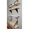 Półka Drewniana o Szerokości 20-30 cm Jesion