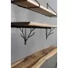 Półka Drewniana o Szerokości 18-27 cm Jesion