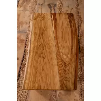 Stolik kawowy z blatem dębowym 95x47-51cm