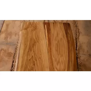 Stolik kawowy z blatem dębowym 95x47-51cm