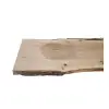Deska Dębowa 131x32-35x2,6 cm Dąb