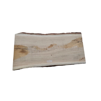 Deska Dębowa 81x36-42x3,7 cm Dąb