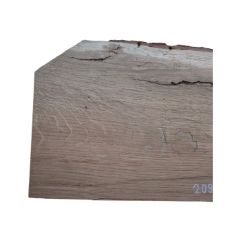 Deska Dębowa 61x22-29x3,9 cm Dąb
