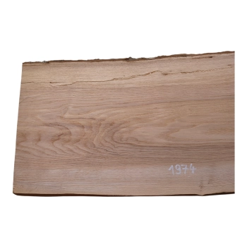 Deska Jesionowa 74x27-28x3,4 cm