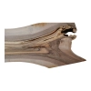 Deska Orzecha Włoskiego 75x25-40x3,1 cm