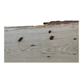 Deska Dębowa 120x35-40x4,4 cm Dąb