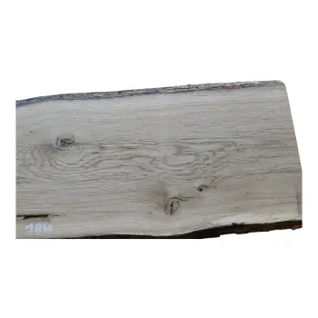 Deska Dębowa 124x29-32x4,3 cm Dąb