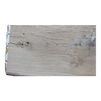 Deska Dębowa 124x31-39x4,3 cm Dąb