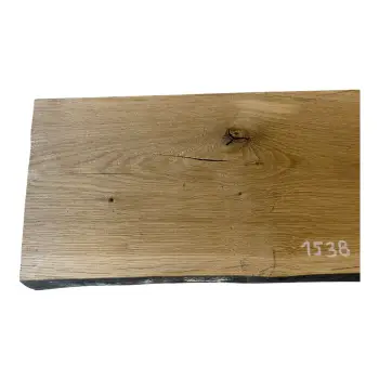 Deska Dębowa 74x24-26x4,3 cm Dąb