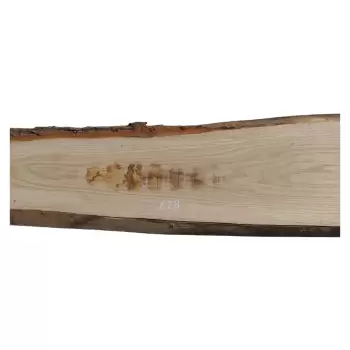 Deska Dębowa 121x12-22x2,4 cm Dąb
