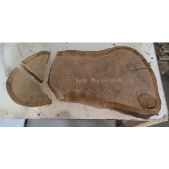 Plaster Dębowy 59x31x6cm Dąb po suszarni