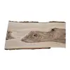 Deska Orzecha Włoskiego 91x27-31x2,7 cm