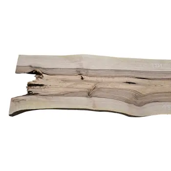 Deska Orzecha Włoskiego w Dwóch Kawałkach 106x22-24x2,7 cm